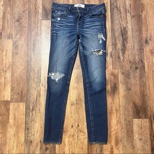 Hollister 5r Ripped Skinny Jeans